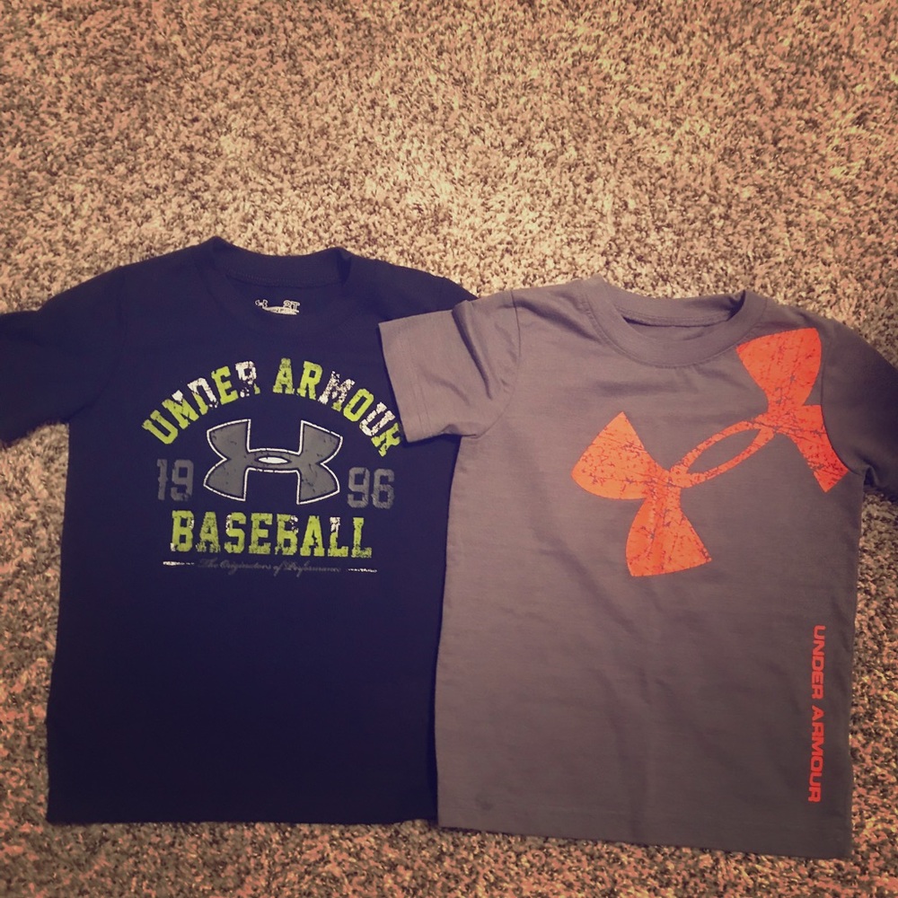 2T Boy Under Armour Shirts 👕